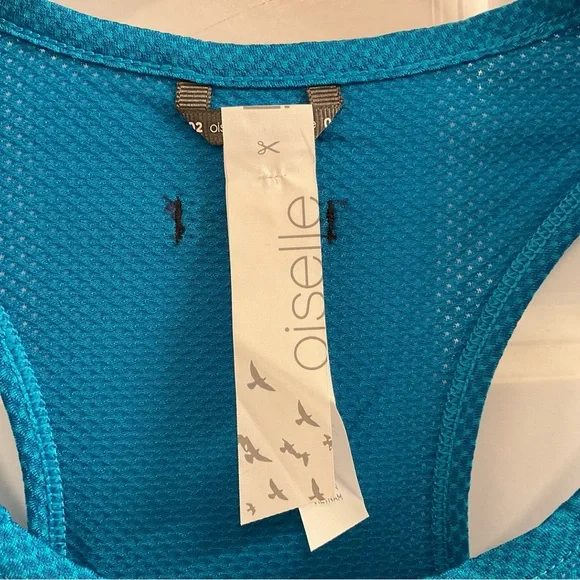Oiselle Flyout Racerback Tank - NWT - Size 2 - Blue - Picture 5 of 10
